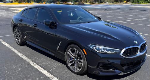 Black 2023 BMW M850 Gran Coupe i xDrive