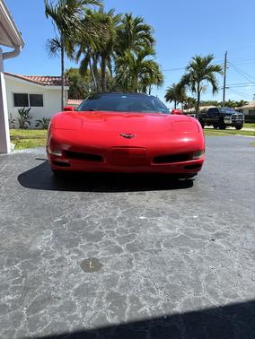 Red 2000 Chevrolet Corvette Base