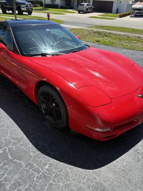 Red 2000 Chevrolet Corvette Base