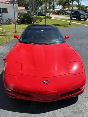 Red 2000 Chevrolet Corvette Base