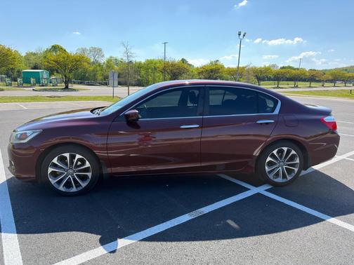 Red 2014 Honda Accord Sport