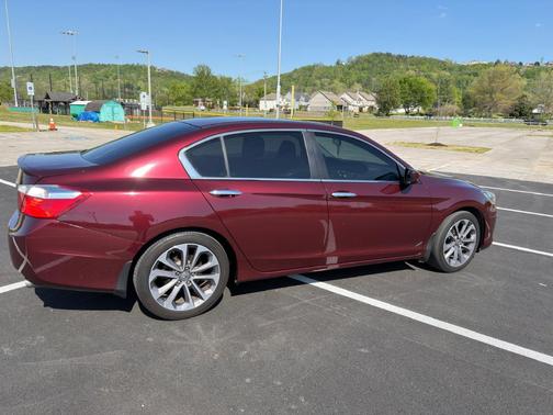 Red 2014 Honda Accord Sport