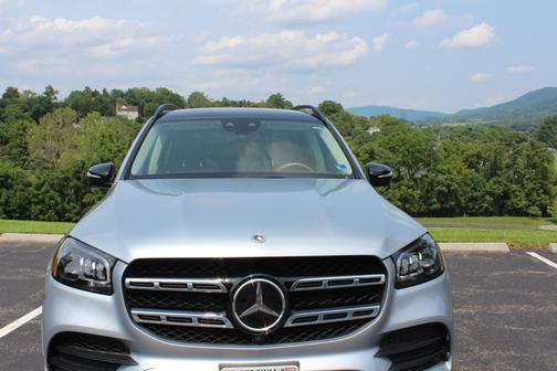 Silver 2022 Mercedes-Benz GLS 450 4MATIC