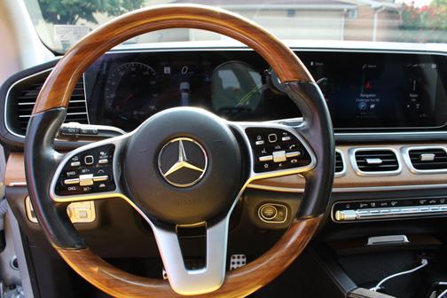 Silver 2022 Mercedes-Benz GLS 450 4MATIC