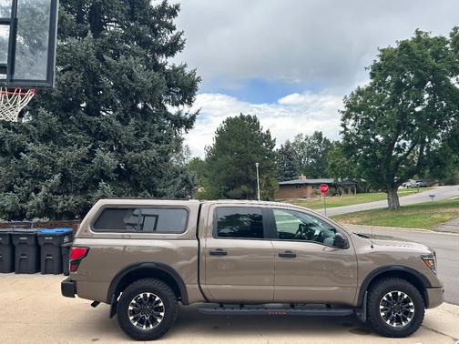 Beige 2021 Nissan Titan PRO-4X