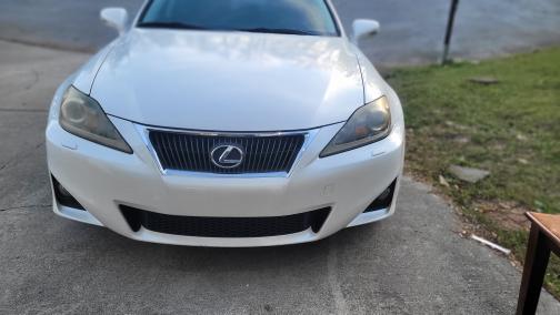 White 2012 Lexus IS 350 Base