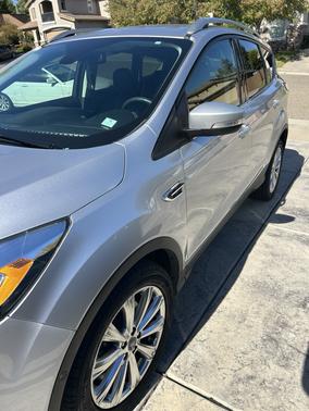 Silver 2018 Ford Escape Titanium