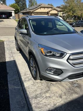 Silver 2018 Ford Escape Titanium
