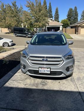 Silver 2018 Ford Escape Titanium
