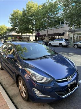 Blue 2016 Hyundai ELANTRA Value Edition