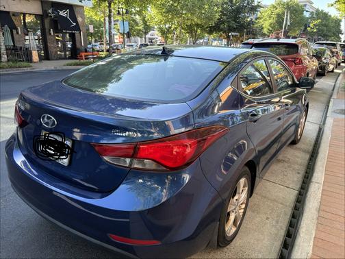 Blue 2016 Hyundai ELANTRA Value Edition
