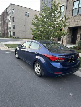 Blue 2016 Hyundai ELANTRA Value Edition