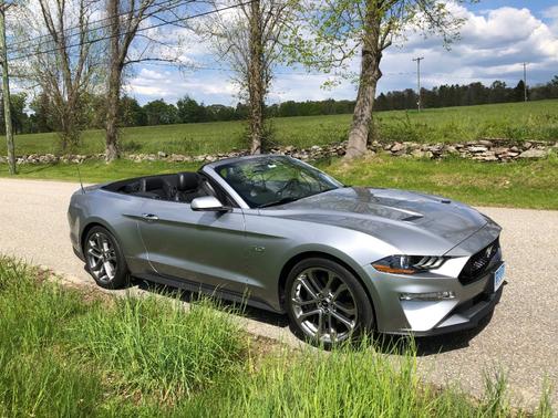 Silver 2020 Ford Mustang GT Premium