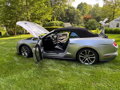 Silver 2020 Ford Mustang GT Premium