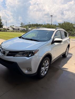 White 2013 Toyota RAV4 Limited