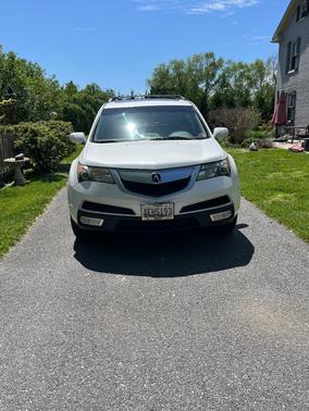 White 2010 Acura MDX 3.7L Technology