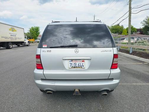 Silver 2000 Mercedes-Benz M-Class ML55 AMG 4MATIC