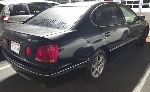 Black 2001 Lexus GS 300 Base