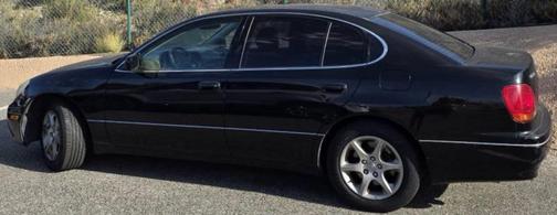 Black 2001 Lexus GS 300 Base