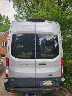 Silver 2021 Ford Transit-350 XLT