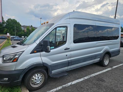 Silver 2021 Ford Transit-350 XLT