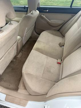 White 2004 Honda Civic Hybrid Base