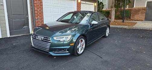 Green 2018 Audi S4 3.0T Prestige
