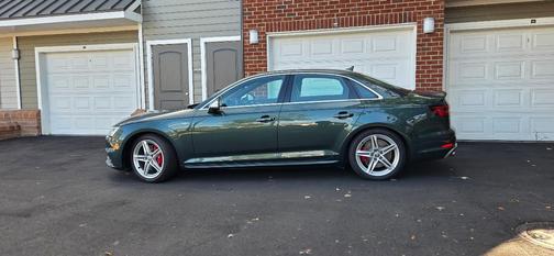 Green 2018 Audi S4 3.0T Prestige