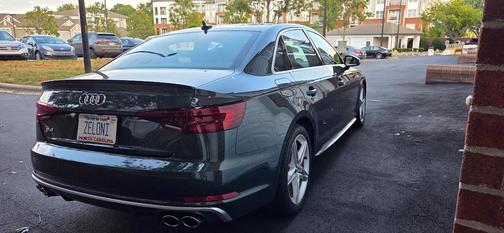 Green 2018 Audi S4 3.0T Prestige