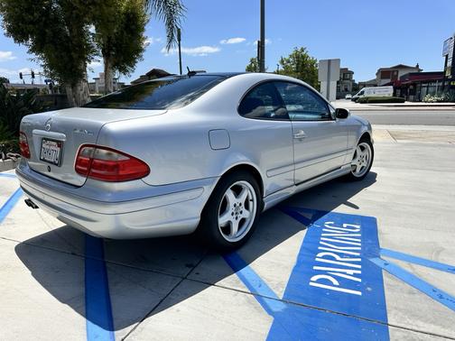 Silver 2002 Mercedes-Benz CLK-Class 55 AMG