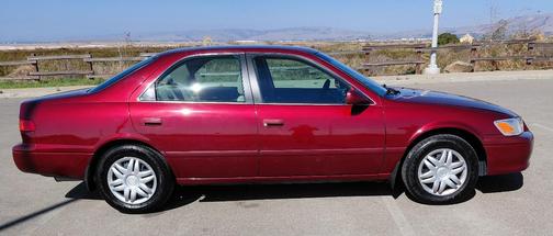 Red 2001 Toyota Camry CE