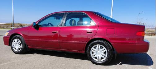 Red 2001 Toyota Camry CE