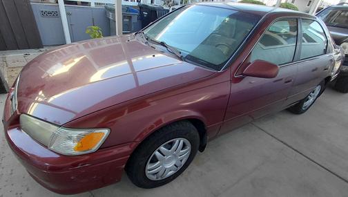 Red 2001 Toyota Camry CE