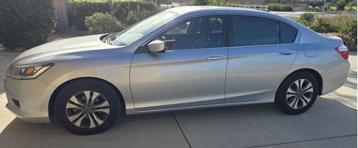 Silver 2015 Honda Accord LX