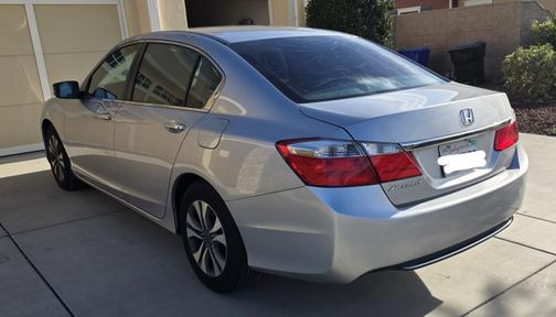 Silver 2015 Honda Accord LX