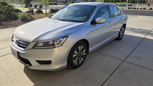 Silver 2015 Honda Accord LX