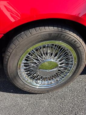 Red 2002 Ford Thunderbird Premium