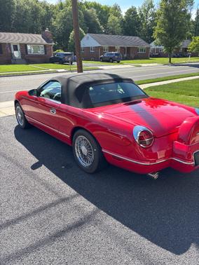 Red 2002 Ford Thunderbird Premium