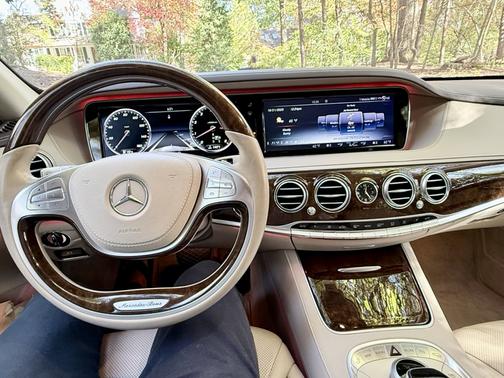 White 2015 Mercedes-Benz S-Class S 550 4MATIC