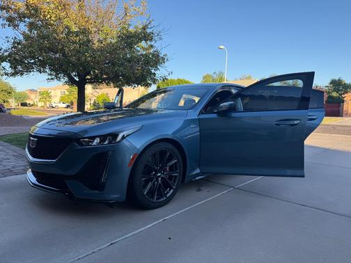 Blue 2023 Cadillac CT5-V Base