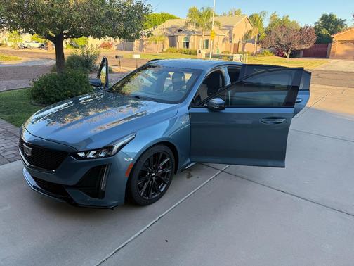 Blue 2023 Cadillac CT5-V Base