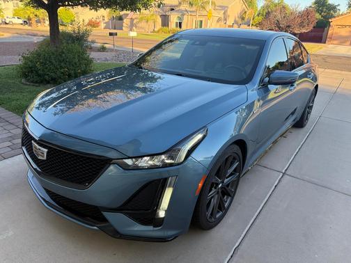 Blue 2023 Cadillac CT5-V Base
