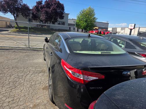 Black 2013 Kia Optima Hybrid EX
