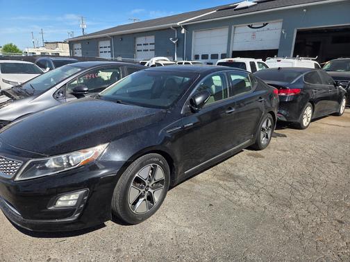 Black 2013 Kia Optima Hybrid EX