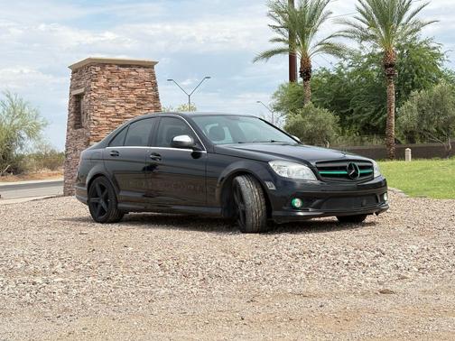 Black 2008 Mercedes-Benz C-Class C 300 4MATIC Sport