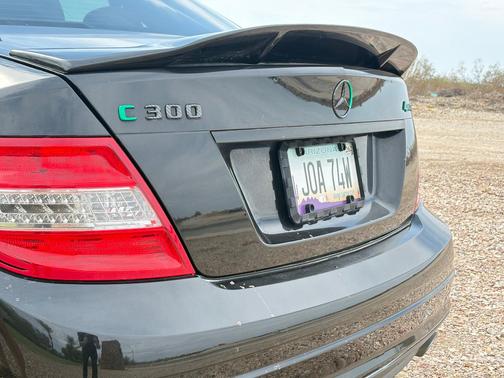 Black 2008 Mercedes-Benz C-Class C 300 4MATIC Sport