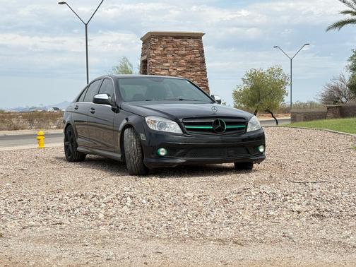 Black 2008 Mercedes-Benz C-Class C 300 4MATIC Sport