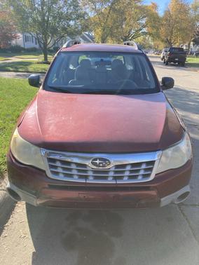 Red 2011 Subaru Forester 2.5 X