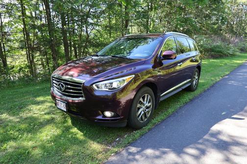 Red 2015 INFINITI QX60 Base