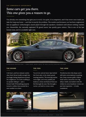 Black 2015 Maserati GranTurismo Sport